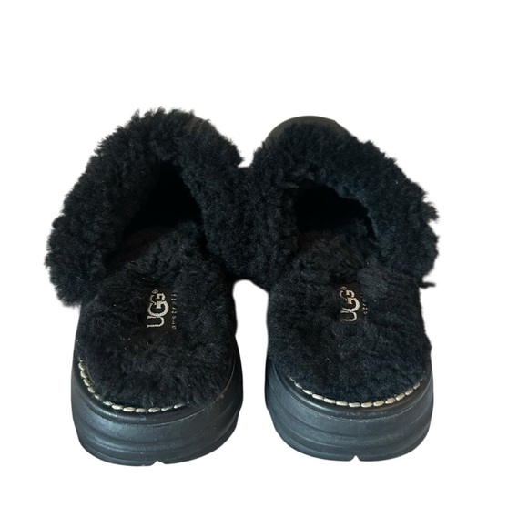 Ugg Australia Black slip-on Slides Women's Size 6 - Picture 5 of 7